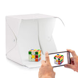 SYGA Light Box Photo Studio 80 cm x 80 cm Professional Photography Tent with LED Lights