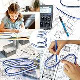SYGA Round Flexible Curve Measuring Curvilinear Scale Vinyl Drawing Rulers Curves (60 cm / 24 Inch)