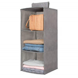 SYGA 3 Layer Hanging Storage Box Wardrobe Room Storage Clothing Sweaters Shoes Accessories Storage