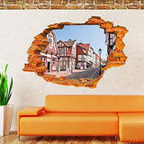 SYGA Street Fashion Creative 3D Effect Wall Stickers