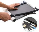 SYGA Paper Cutter A4 Heavy Duty Professional Paper Trimmer, Guillotine Craft Machine for Office, Home, Craft, Photo Studio (A4, B5, A5, B6, B7)