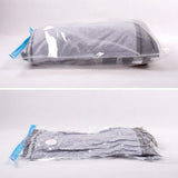 SYGA 6 Pieces Space Saver Vacuum Bag for Cloth Storage Bags with Manual Vacuum Pump_(2 * 2XL(70x100 cm),2 * 3XL(80x120 cm),2 * 4XL(90x130 cm)