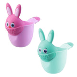SYGA 2 Pieces Multipurpose Baby Hair Rinser Shampoo Shower Tumbler(Pink,Green)