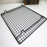 SYGA Non-Stick Cake Cooling Rack Net Cookies Biscuits Bread Muffins Drying Rack (Black)