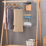 SYGA 3 Layer Hanging Storage Box Wardrobe Room Storage Clothing Sweaters Shoes Accessories Storage