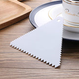 SYGA Three-Sided Plastic Decorating Cake Scraper Icing Fondant Baking Tool