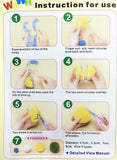 SYGA Essential Pom-pom Maker for Fluff Ball Weaver Needle Knitting DIY Tool of 4 Different Size