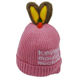 SYGA Winter Caps Woolen Knitted Cap for Kids Babies Ski Beanie Hat Double Dual Ears Beanie Cap for Girls Boys for 6 Months - 3 Years