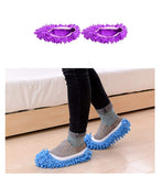 SYGA 2 Pieces Multi-Purpose Cleaning Cloths Mop Slipper(Random Color)