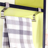 SYGA 23 cm Stainless Steel Kitchen Bathroom Storage Rack Holder Towel Bar Cupboard Hanging Shelf Hanger Chest Storage Organizer