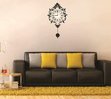 Syga Royal PVC Vinyl Wall Clock Stickers_08 (Black)