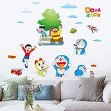 SYGA PVC Cartoon Wall Sticker, Multicolour, Pack of 1