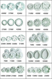 SYGA 33 Pieces Flower Fondant Cake Sugarcraft Decorating Kit Cookie Mould with 14 Fondant Sticks
