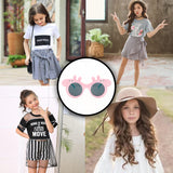 SYGA Kids Goggles, Modern Stylish Eyewears for Boy's and Girls, Pig Style