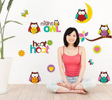 Syga Cute owl Wall Stickers J_EGOO