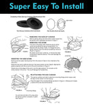 SYGA Headphone Replacement Ear Cushion Pads Compatible with Bose Quiet Comfort QC15 QC25 QC35 AE2 AE2i AE2 AE2-W