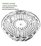 SYGA Stainless Steel Vegetable Steamer Basket/Insert for Pots, Pans, Crock Pots & More. 7.5" to 11"