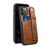 SYGA PU Leather Brown Case for Apple iPhone 12 Pro Max