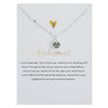 Silver chain silver card