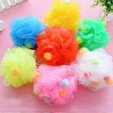 Large bath bath ball bath flower scrub ball Japanese baby sponge bath ball foaming net foaming ball wholesale