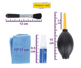 Syga Cleaning Kit for DSLR Cameras and Sensitive Electronics (Medium, Multicolour)