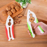 Syga ABS with Non-slip Handle Walnut Clip Chestnut Cutter (Purple)