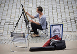 Syga Adjustable Aluminium Artist Display Easel Stand with Black Carry Case (Easel_Stand)