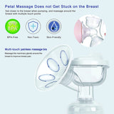 Syga Manual Breast Pump with Lid for Breastfeeding