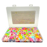 SYGA Beads for Kids Crafts Children's Jewellery Making Set Kit DIY Bracelets Necklace Hairband and Rings Craft Kits Birthday for 4, 5, 6, 7-Year-Old Little Girls-Multicolor, QL-00001