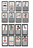 SYGA Set of 16 Parents's Card for Mom and Dad is The Best - Birthday,Anniversary,Mother Day,Father Day Gift for Parents