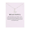 Silver card silver chain