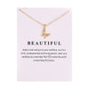 Silver card gold chain