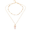 Rose quartz - gold