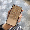 Stitching rough flash - single shell - gold / iphone7 plus/8plus
