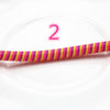 Fluorescent yellow fluorescent pink purple
