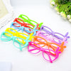 Rabbit ear bending solid color mixed color