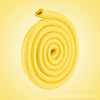 Yellow / two meters with 4 meters double-sided tape