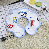 【Jie Yuer】Children's bib 360-degree rotation super absorbent baby waterproof bib bib towel factory wholesale
