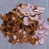 2.5cm rose gold (aluminum film) 10 grams a pack