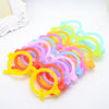 Three circles round jelly color mixed color
