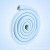 Sky blue / two meters with 4 meters double-sided tape