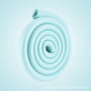 Cyan / two meters with 4 meters double-sided tape