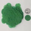 2.5cm dark green 10 grams a pack