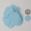 2.5cm light blue 10 grams a pack