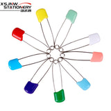 Factory direct children's safety pin badge pin baby special safety pin candy color safety pin