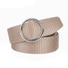 Silver buckle - khaki / 105cm