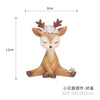 Little flower deer ornament - shy