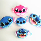 Korean Style Stitch Stitch Coin Purse Cartoon Cute Star Baby Plush Card Holder Coin Holder Factory Direct Sales