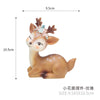 Little flower deer ornament-elegant