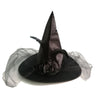 Rose witch hat black / one size fits all